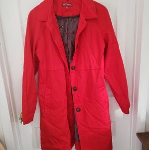❤❤ Red coat Merona Sz M ❤❤